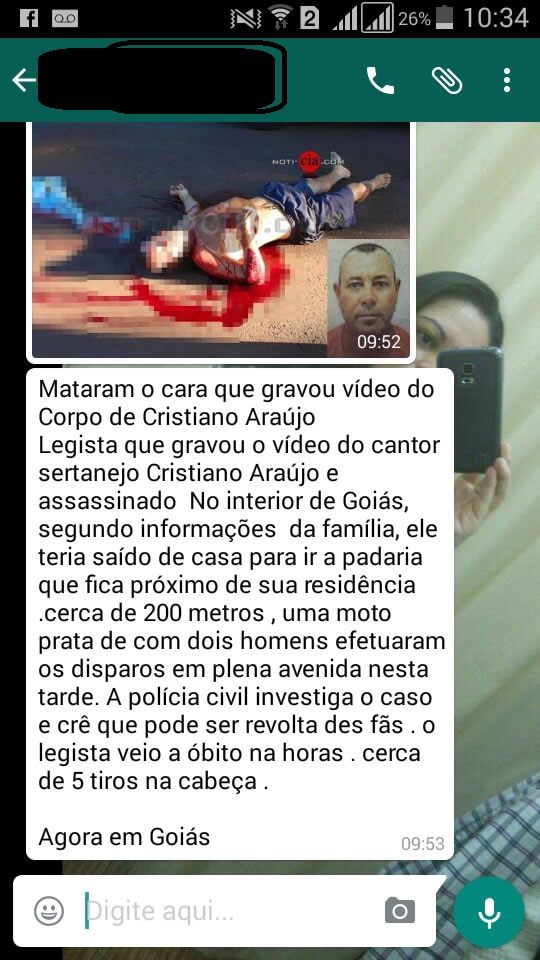 Causa da morte do cantor Cristiano Araújo foi hemorragia interna, diz IML -  Tudo do MS- Jornalismo em Tempo Real