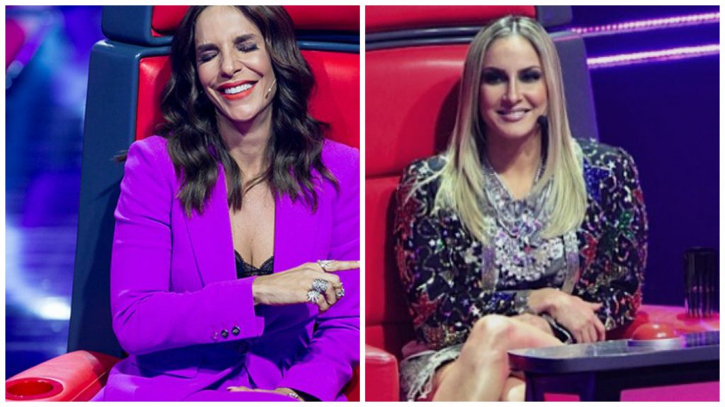 Ivete Sangalo  e Cláudia Leitte.