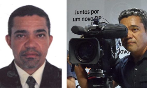 À esquerda, o advogado Silvio Cezar Carvalho Santos; À direita, o cinegrafista Cezar Silvio Carvalho Santos