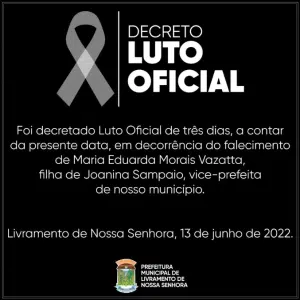 Luto Filha Da Vice Prefeita De Munic Pio Baiano Morre Aos Anos