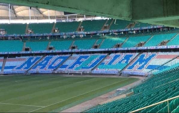 Reverteu Torcida Do Bahia Anuncia Que Mosaico Provocativo Est Mantido