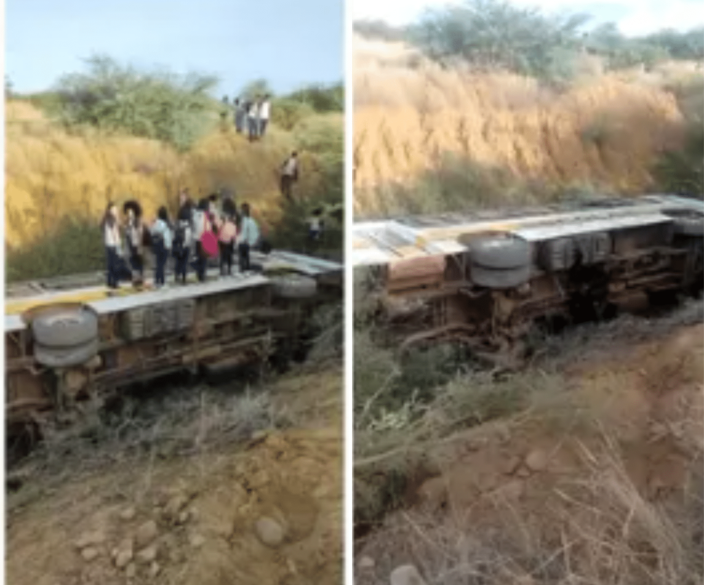 Nibus Estudantes Tomba Em Juazeiro