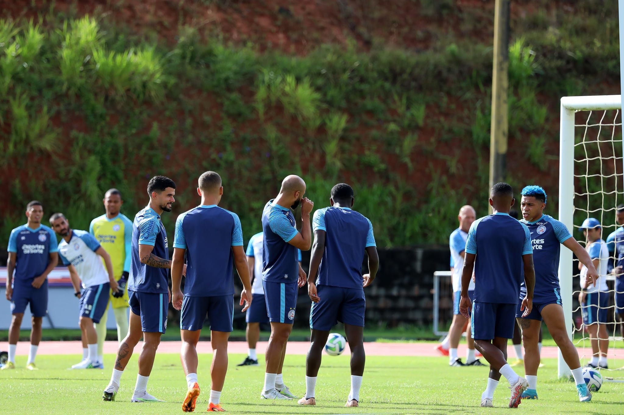 treino em Pituaçu Bahia encerrou preparação para jogo contra o