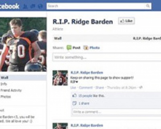 Mãe descobre pelo Facebook que filho morreu