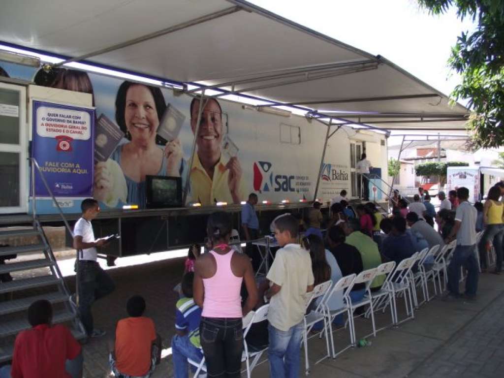 SAC móvel visita Ribeirão do Largo e Mata de São João