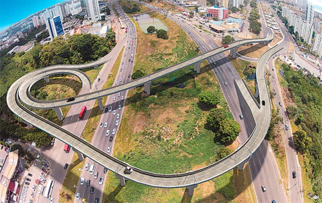 Salvador: Avenida vai ter mais três viadutos para desafogar engarrafamentos