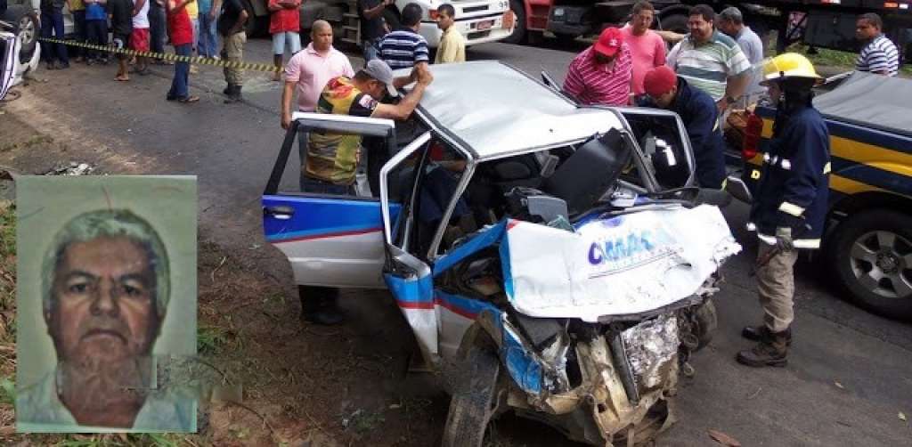 Secretário de Transportes de Camacan morre em acidente na BR-101