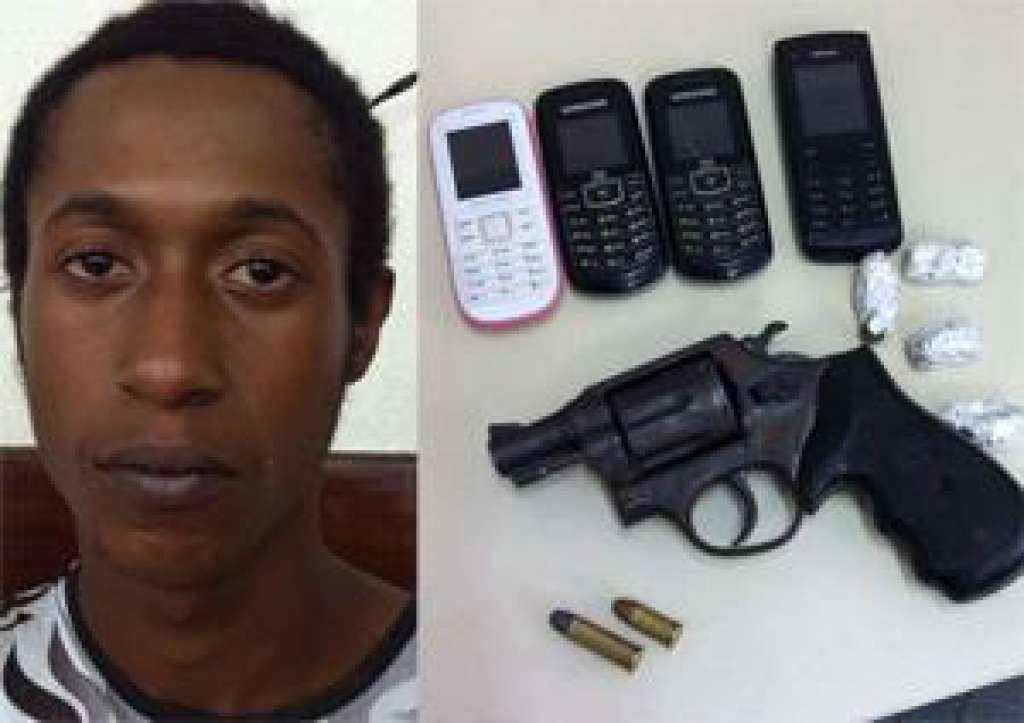 Jovem acusado de participação em sequestro é preso com arma e drogas em Camaçari