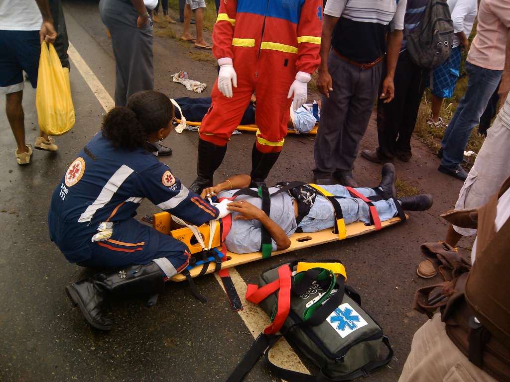 Identificadas vítimas de acidente na BA 093 em Simões Filho