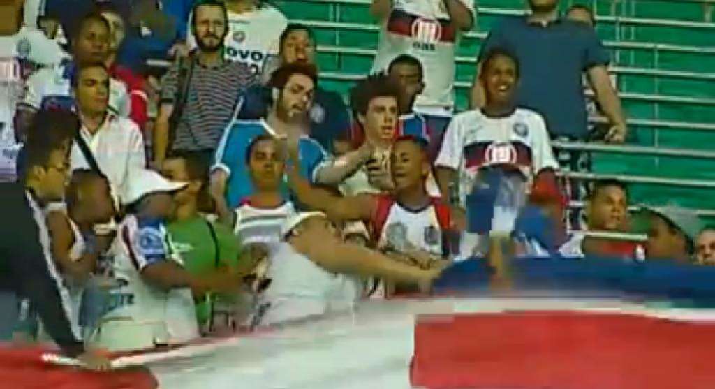 Veja Vídeo: Integrantes da Bamor e Terror Tricolor brigam na Arena