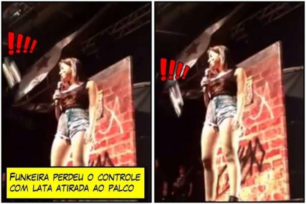Anitta briga com fã que jogou latinha no palco durante show; veja vídeo