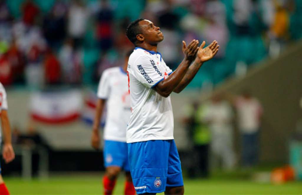 Obina lamenta empate do Bahia na Fonte Nova: ‘faltou tranquilidade’