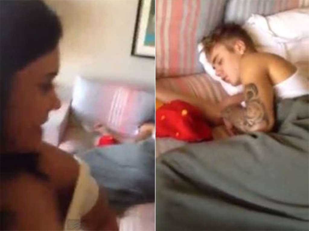 Vídeo divulgado na internet mostra Justin Bieber na intimidade