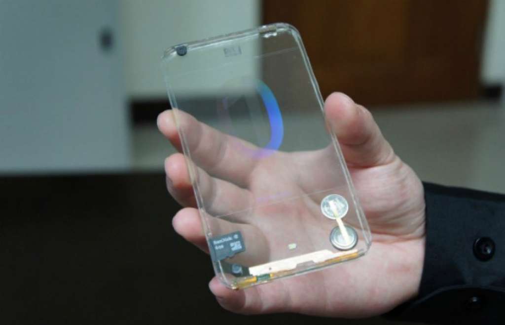 Samsung tem planos de lançar smartphone com duas telas transparentes