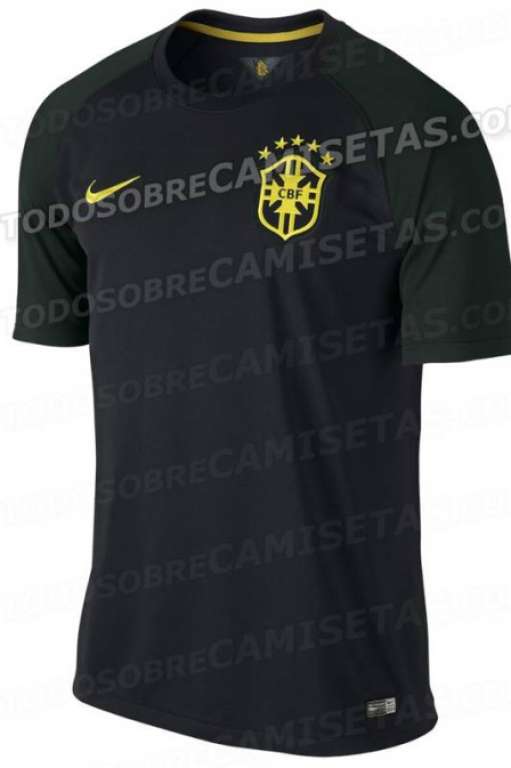 Site vaza terceira camisa que a Seleção brasileira vai usar na Copa do Mundo de 2014