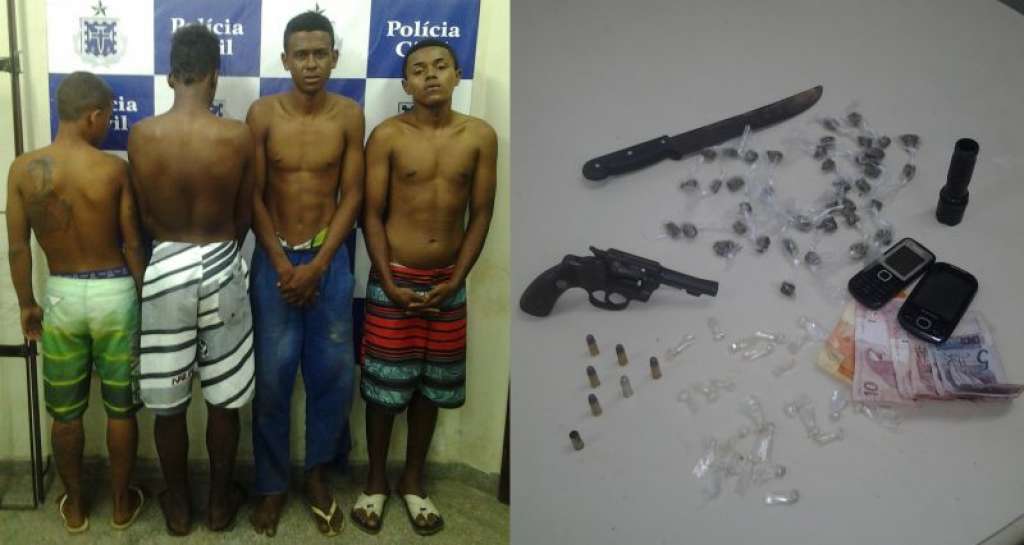 Homens são presos e adolescentes apreendidos por tráfico de drogas em Abrantes