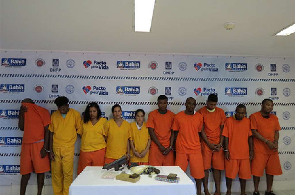 Quadrilha presa durante operação negociava droga fornecida por traficante preso na Colônia Penal Lafayete