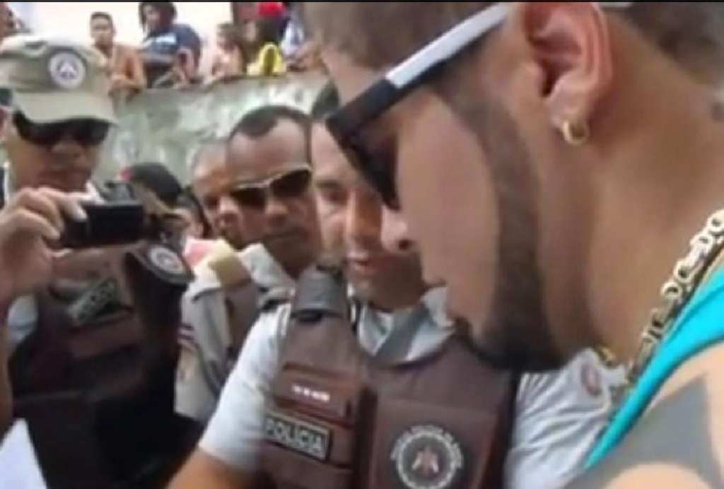 Vaza vídeo do momento em que Igor Kannario é preso na Liberdade