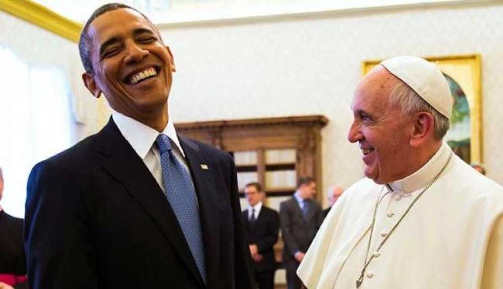 Papa recebe Obama no Vaticano