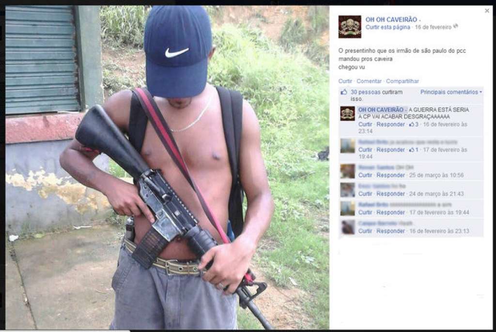 SSP investiga se página no Facebook é de traficantes de Salvador