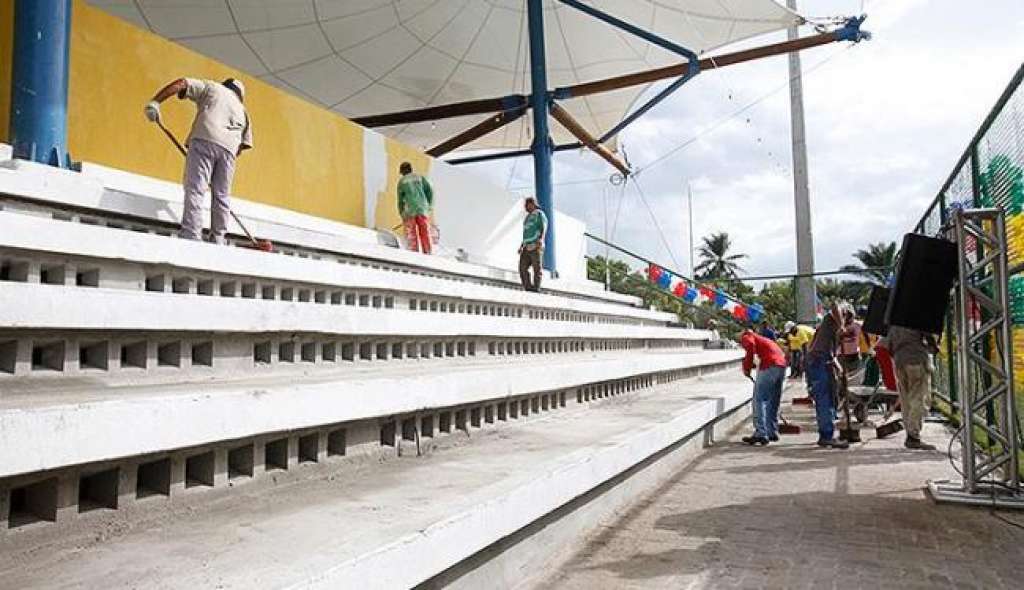 Primeiro CT para a Copa na Bahia é inaugurado incompleto