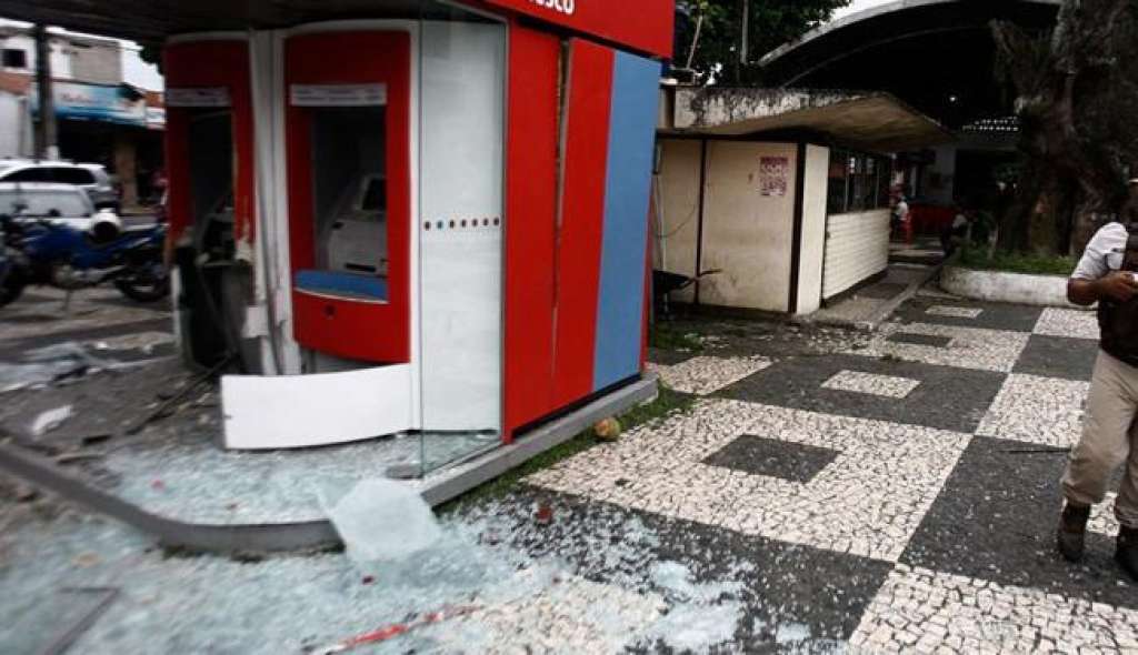 Bahia: 70 ataques a bancos foram registrados este ano