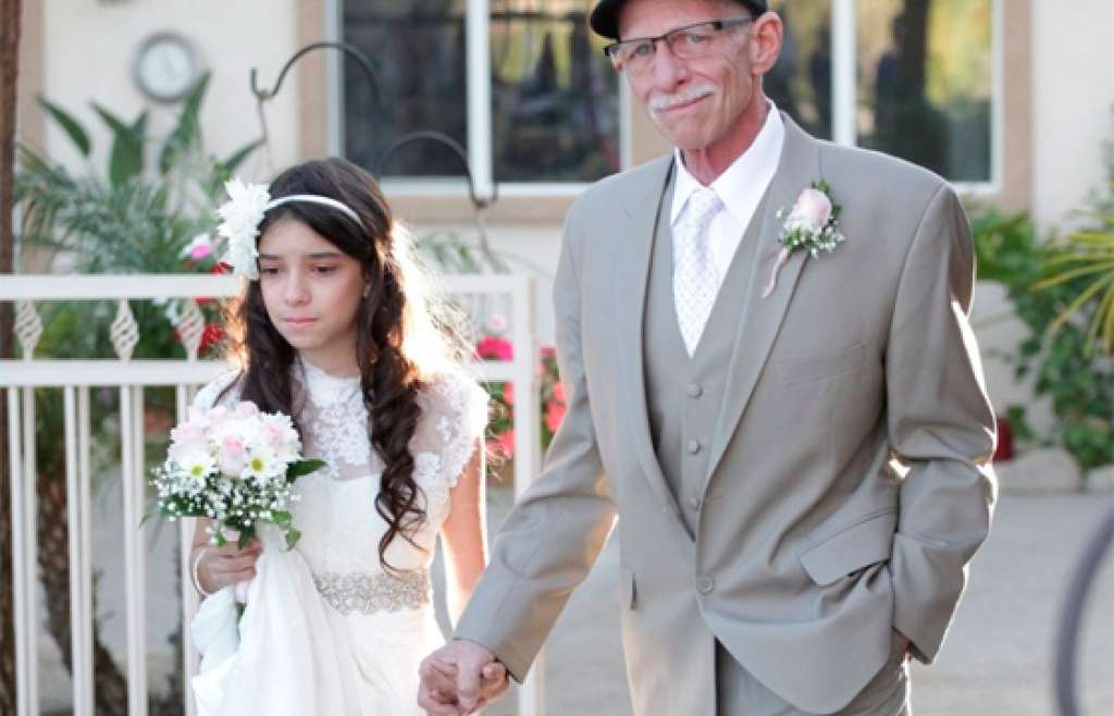 Pai com câncer terminal pede para filha de 11 anos “se casar”