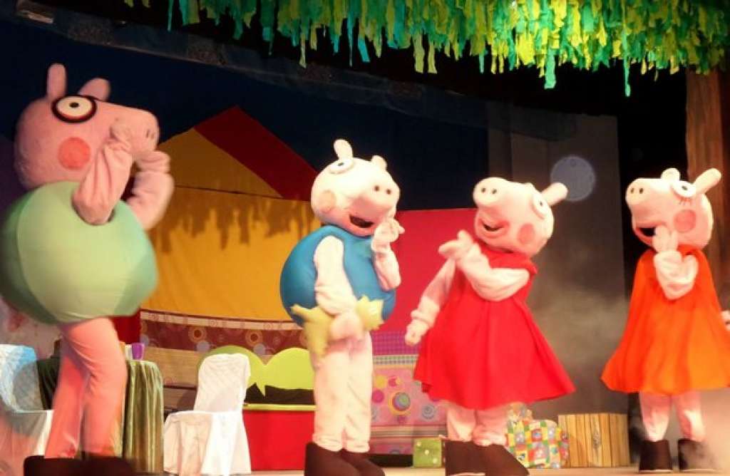 Espetáculo Infantil Peppa Pig anima o final de semana na Cidade do Saber