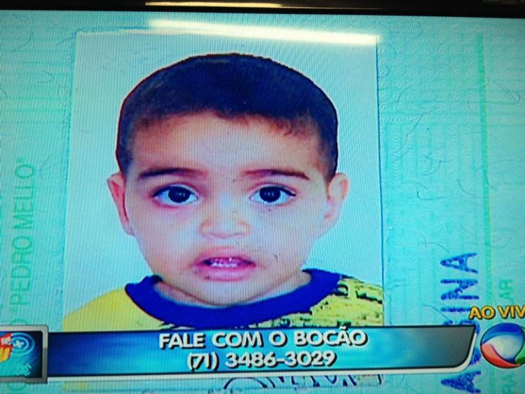 Menino de seis anos desaparece em Salvador