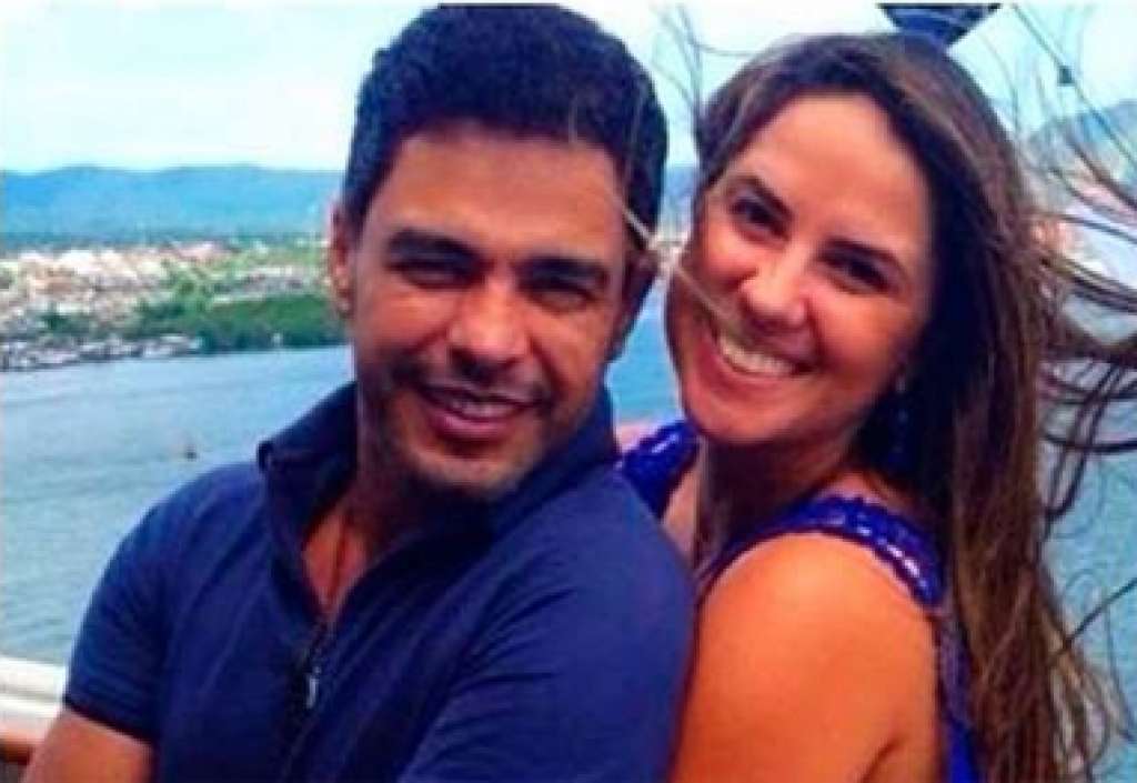 Zezé Di Camargo assume namoro com Graciele Lacerda