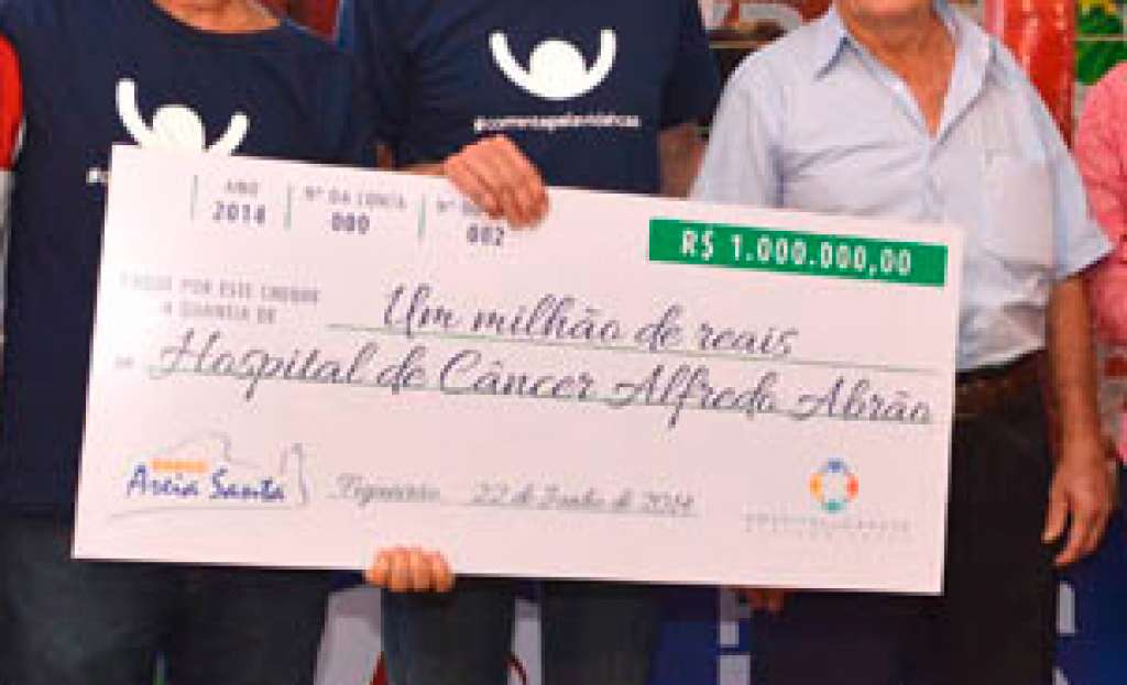 Ganhador da Mega-Sena doa R$ 3,7 milhões a hospitais