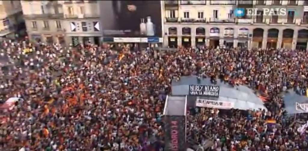 Manifestantes vão às ruas pedir fim da monarquia na Espanha