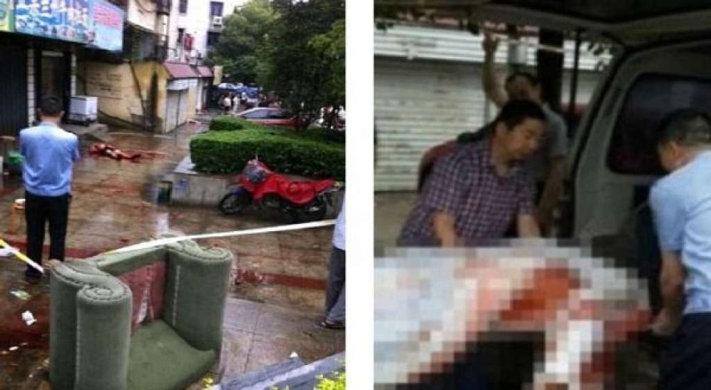Homem come coração ainda batendo de vítima no meio da rua