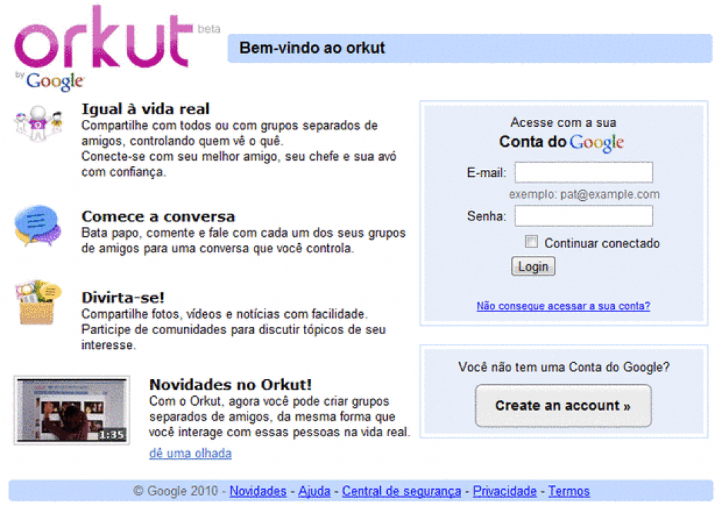 Google anuncia fim do Orkut até dezembro