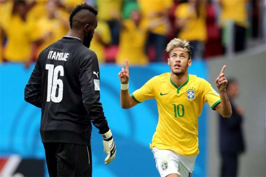 Brasil vence Camarões por 4 a 1 e se classifica na 1ª posição do grupo A