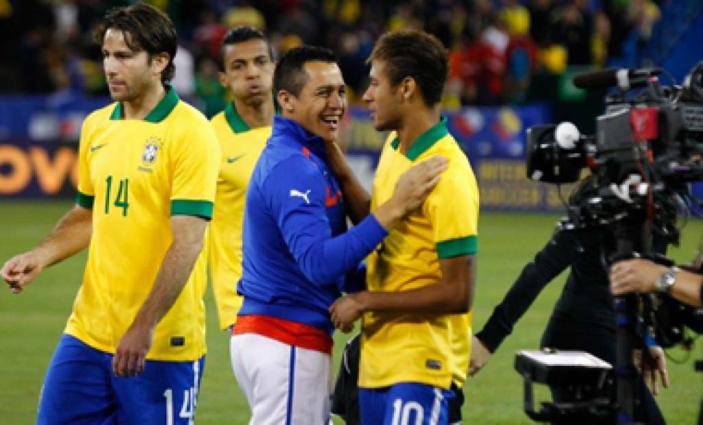Brasil encara o Chile neste sábado nas oitavas-de-final da Copa