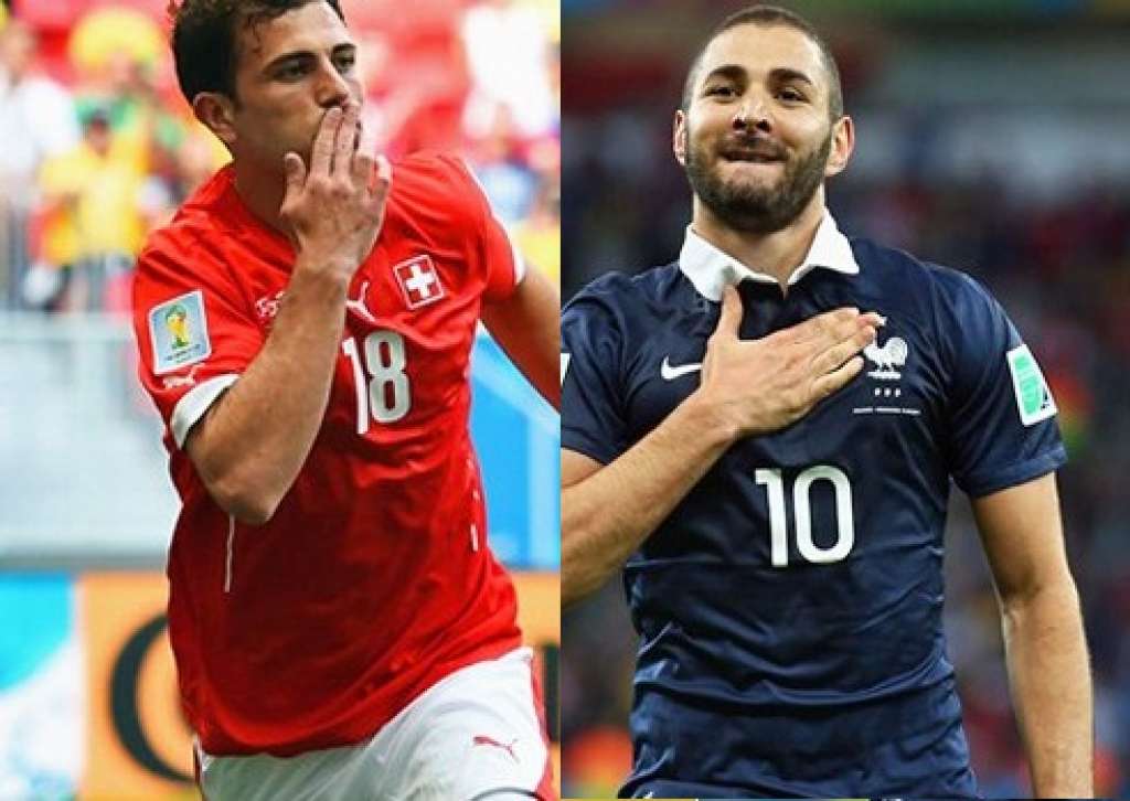 Suiça e França se enfrentam hoje em jogo na Fonte Nova