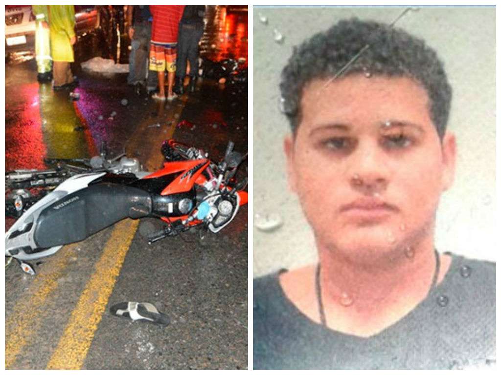 Motociclista morre após ser atropelado por caminhão