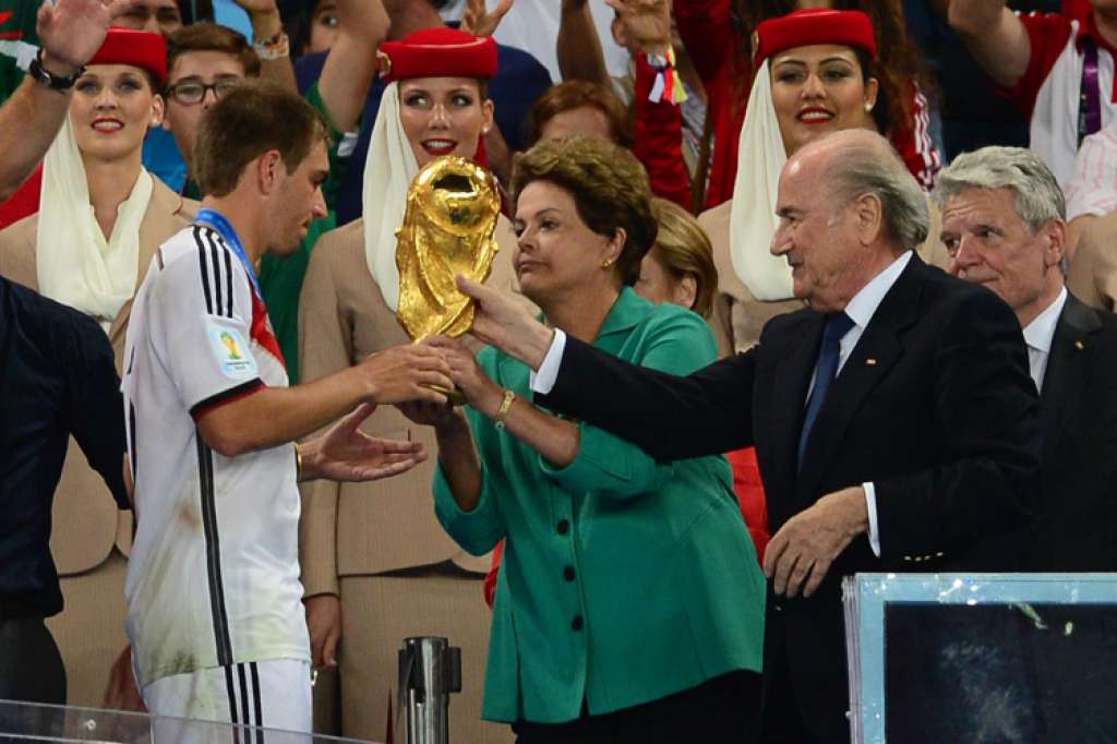 Dilma diz que a Copa só não foi perfeita porque o hexa não veio