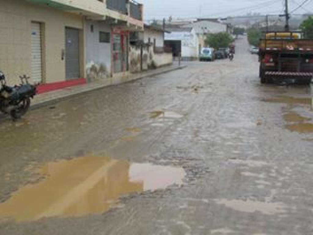 Chuva causa transtornos a moradores e motoristas