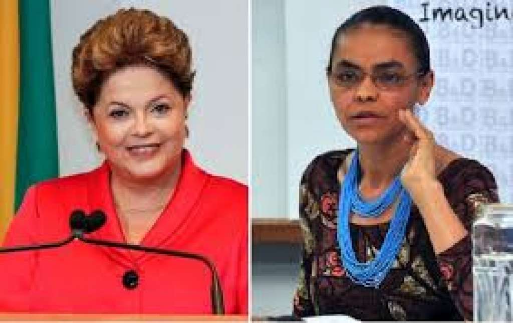 Pesquisa aponta Marina Silva com  21% no 1º turno e empatada com Dilma no 2º