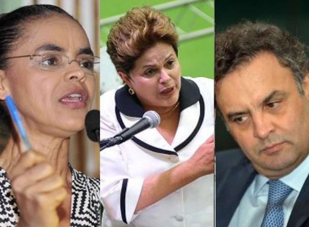 Ibope: em nova pesquisa Dilma tem 36% das intenções de voto; Marina, 30% e Aécio, 19%