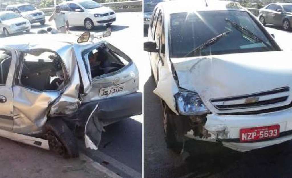 Salvador: acidente deixa trânsito da Avenida Paralela travado