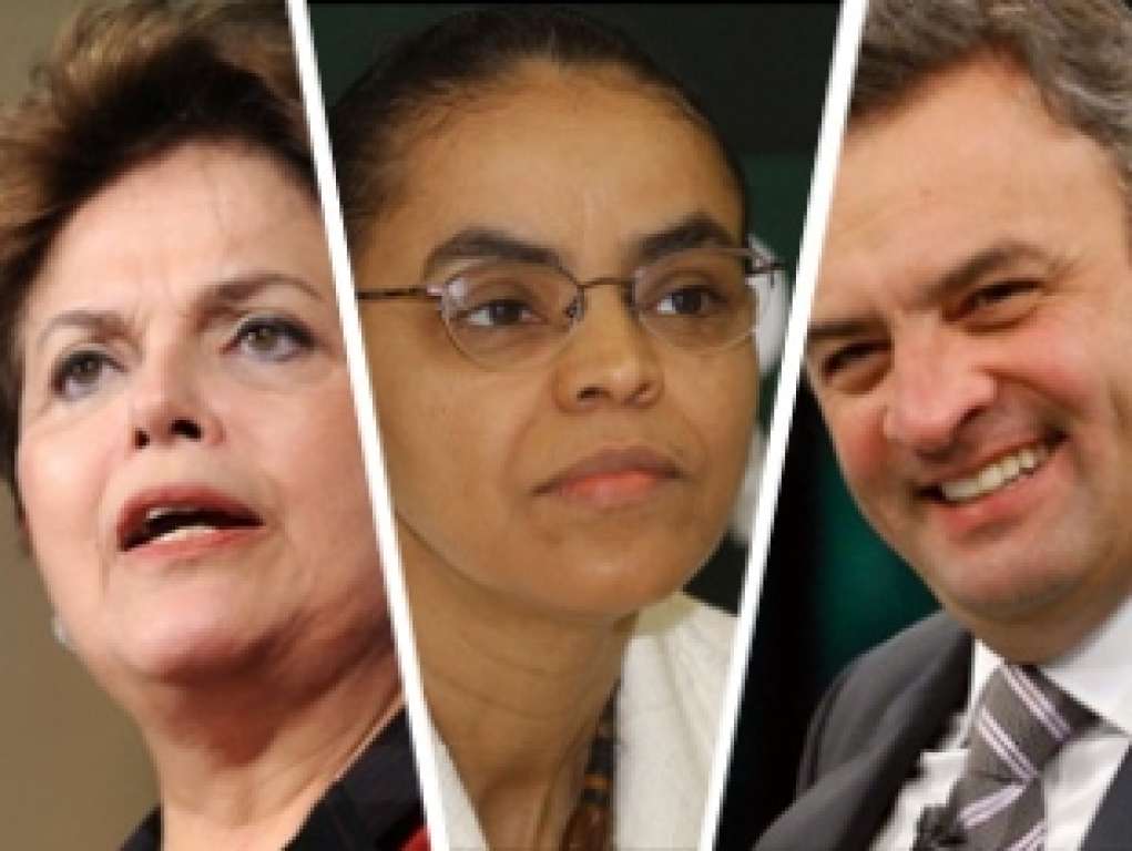 Pesquisa Datafolha: Dilma tem 44%, Aécio, 26%, e Marina, 24%