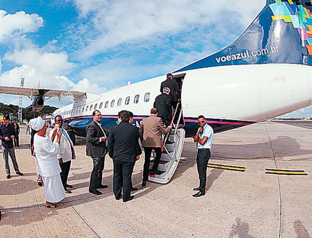 Azul abaixa preços de voos de Salvador para Feira de Santana: R$ 1.500 para R$ 131