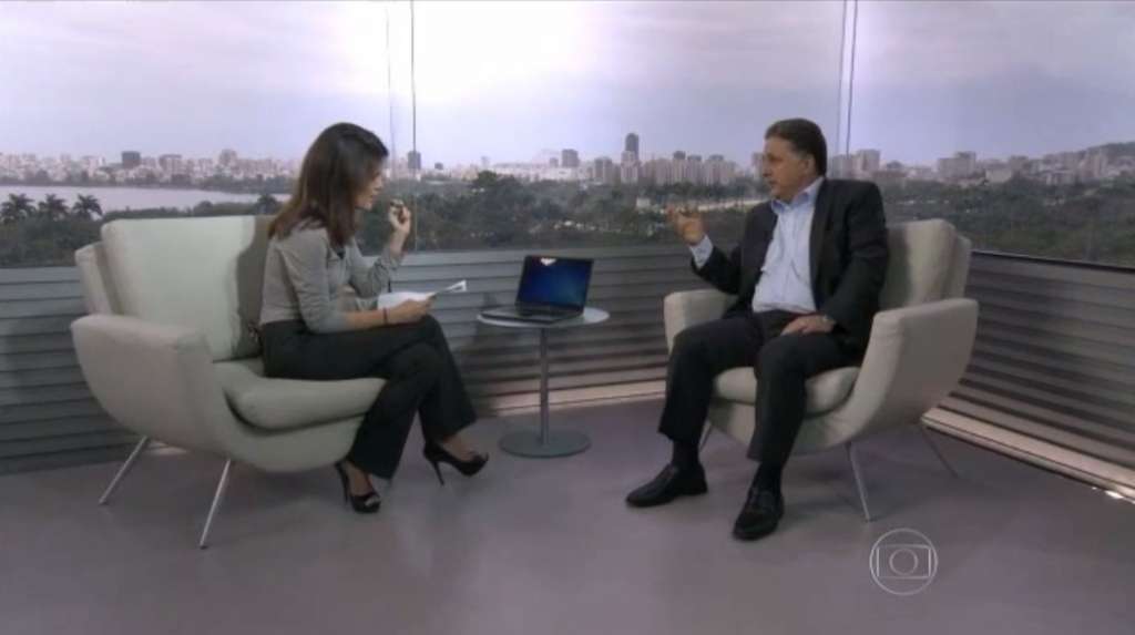 Anthony Garotinho participa de telejornal da Globo e critica emissora durante entrevista. Veja vídeo