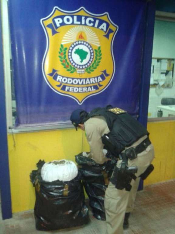 Polícia apreende mais de 30 kg de maconha na BR-324