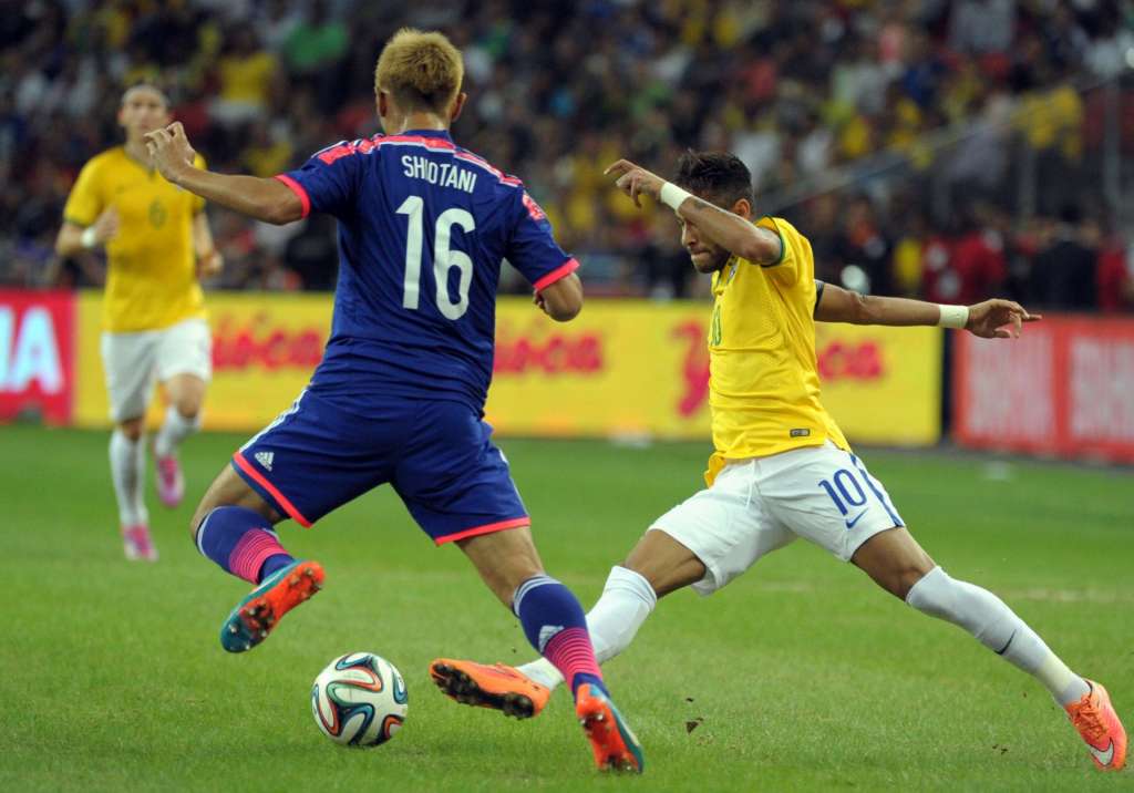 Com show de Neymar, Brasil goleia o Japão em amistoso