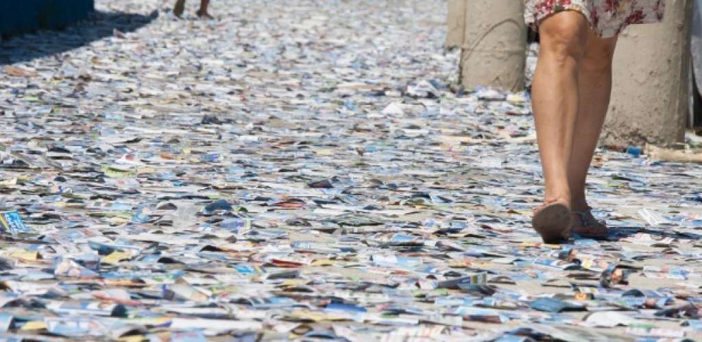 Limpurb recolhe cerca de 100 toneladas de lixo das ruas de Salvador após as eleições