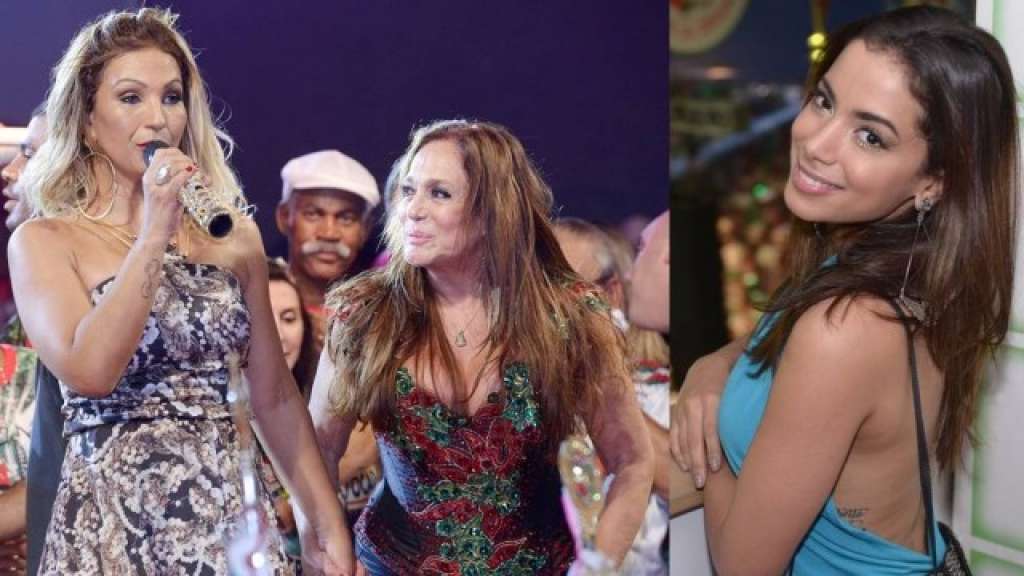 Susana Vieira causa climão entre Anitta e Popozuda durante coroação da Grande Rio: ‘Prefiro a Valesca!’